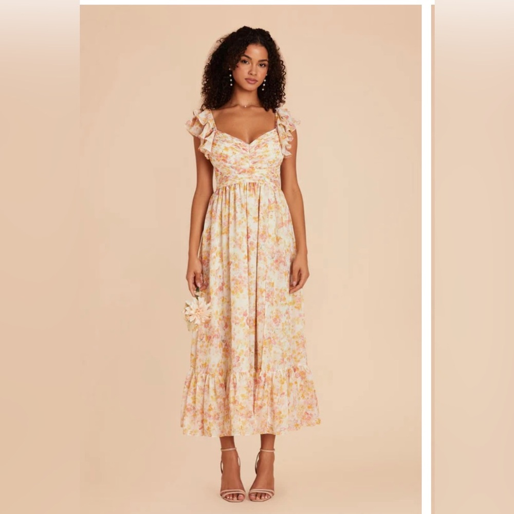 Birdy Grey Bridesmaid Dress in Pressed Floral